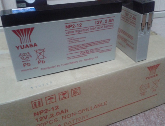 NP2-12，12V2AH蓄电池YUASA电池直销