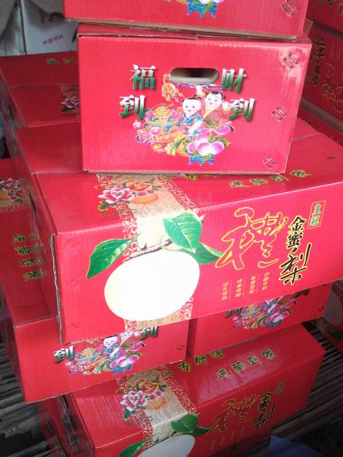 小箱皇冠梨，一箱14斤逢年过节送礼好品
